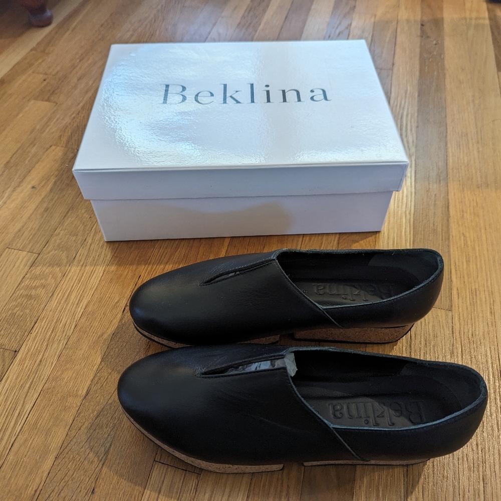 Tetouan Loafers, black, size 9